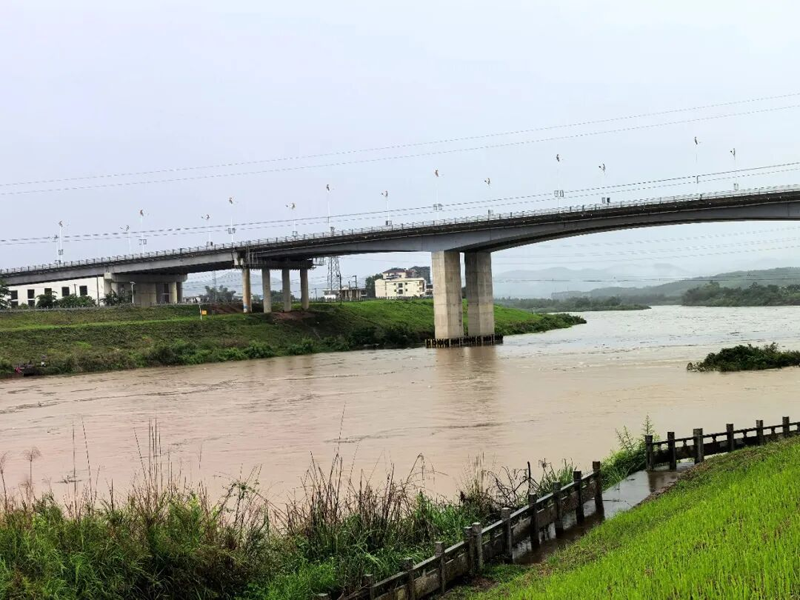 鹿寨持续强降雨 河流水位上涨未超警戒4.png