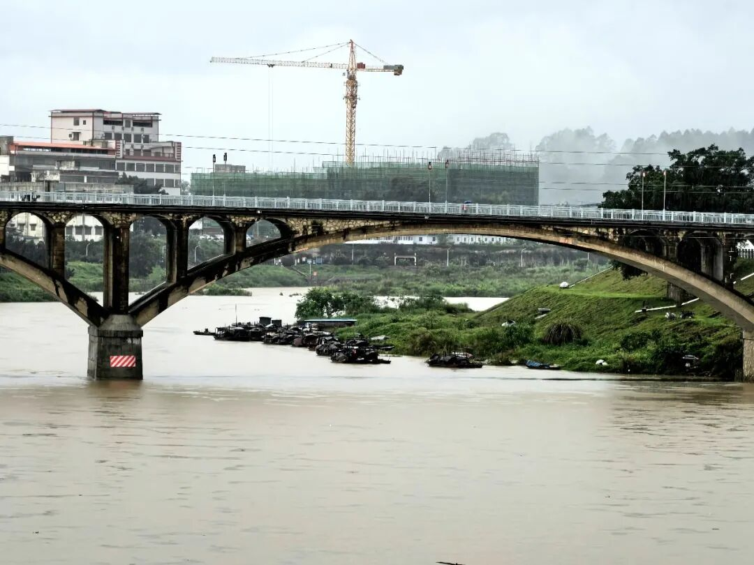鹿寨持续强降雨 河流水位上涨未超警戒5.png