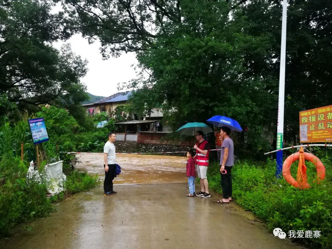 鹿寨:风雨逆行的党员 逆洪流升起鲜红党旗7.jpg