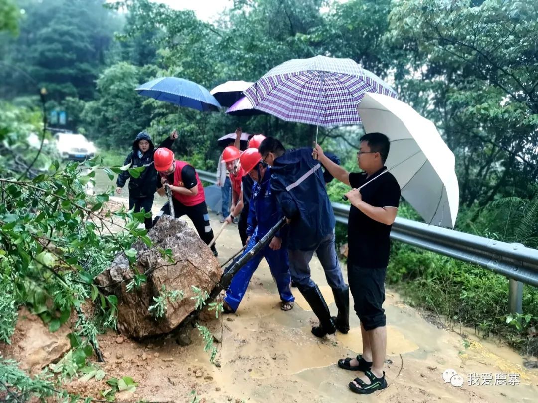 鹿寨:风雨逆行的党员 逆洪流升起鲜红党旗9.jpg